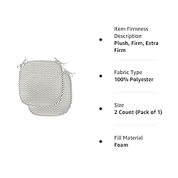 Ambesonne Retro Chair Seating Cushion Set of
