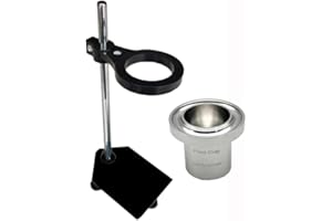 BHYIQI Ford Flow Cup NO.1 with Stand Ford Viscosity Cup #1 with Diameter of Hole 2.10 mm Measurement Range 10-35 CST for Meas