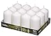 BOLSIUS White Pillar Candles - 12 Pack 40 Long Burning Hours Candle Set - 5-inch x 2.75-inch Dripless Candle - Perfect for Wedding Candles, Parties and Special Occasions primary