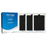 Waterdrop Replacement Refrigerator Air Filter, Compatible with EAFCBF, PAULTRA, SCPUREAIR2PK, 242047801, 242061001, 241754001, 3 Pack, Package May Vary