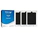 Waterdrop Replacement Refrigerator Air Filter, Compatible with EAFCBF, PAULTRA, SCPUREAIR2PK, 242047801, 242061001, 241754001, 3 Pack, Package May Vary primary