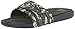 adidas Men's Adissage Grip Slides Sandal, Dark Grey/Base Green/Light Brown, 9