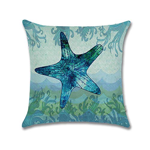 Coastal Decor Nautical Theme Throw Pillow Covers 18x18 Ocean Sea (6