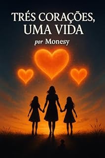 Livro Três Corações, Uma vida: Uma Jornada de Fé, Amor e Superação Por Monesy