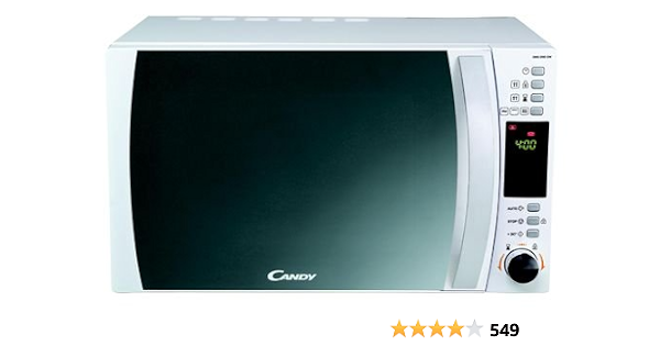 Candy CMG 25 DCW 25 litros. Microondas:900 W/Grill:1000 W. Display Digital.  Color: Blanco, 1450 : Amazon.es: Hogar y cocina