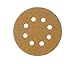 Mestool 5-Inch 8-Hole Hook and Loop Sanding Discs, Orbital Sander Sandpaper Discs, 100 Pieces Round Sandpaper Set, 60 Grit