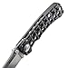 CRKT Ruger Go-N-Heavy EDC Folding Knife with Sheath: Heavy Duty Outdoor, Everyday Carry, Plain Edge Blade, Thumb Stud, Liner Lock, Aluminum Handle, Nylon Sheath R1801