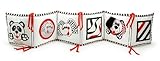 Reversible Infant-Stim Crib Bumper Panel & Book in One