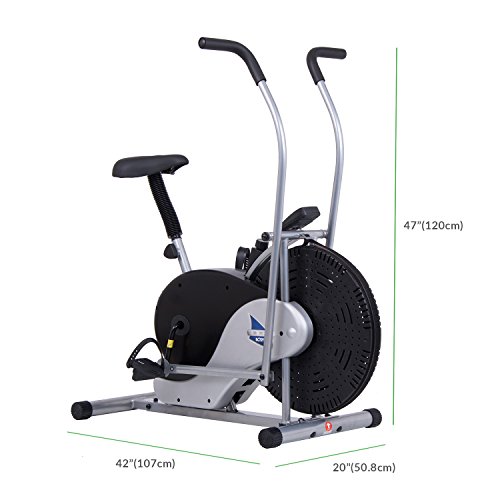 upright fan exercise bike