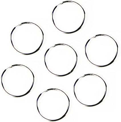 HY-KO PROD Office Storage Accessory , 100 Pack 1" Split Key Ring (KB105)