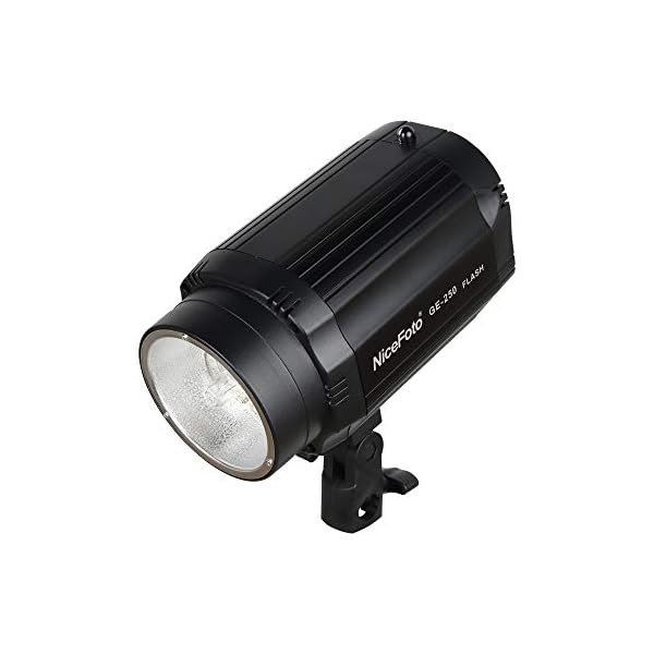 Fomito Nicefoto GE-250 250W 5500K Mini-Studioblitz der GE-Serie für professionelle Studiofotografie – Bild 3