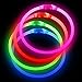 Led Dog Collar, BSEEN USB Rechargeable Flash Dog Necklace Light, Pet Safety Collar Makes Your Beloved Dogs Be Seen at Night for Small Medium Large Dogs(Pink)