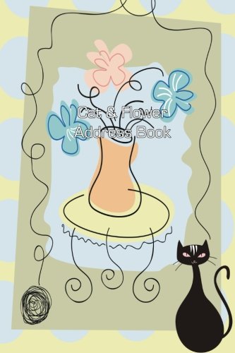Cat & Flower Address Book (Address Books)