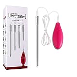 Metal Penis Ibrating Stimulation For Male 11 Frequency Vibrating Urethral Sound Dilator Stainless Steel Sounding Plug Toys