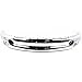 Evan Fischer Bumper for Dodge Ram 1500 2002-2008 Front Chrome Steel w/Fog Light Holes Replaces # 55077946AB CH1002383