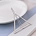 Jaciya 14pcs Minimalist Dainty Hair Clips Silver Hollow Geometric Alloy Hairpin Hair Clamps,Circle,Triangle and Moon Multiple Pattern (Silver)
