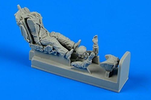 AeroBonus 1:48 MiG-21 MF Bis SMT Pilot w Ejection Seat Resin Figure Kit #480071