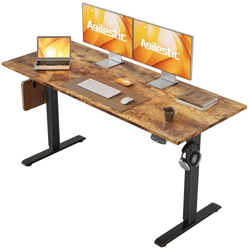 Agilestic Höhenverstellbarer Schreibtisch 140 x 60 cm