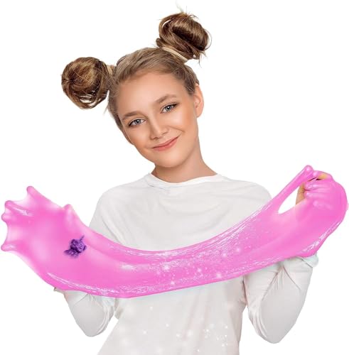 Last page® Slime Kit for Girls, DIY Classic Slime Toy, Suitable for girls aged 6 to 12, stress-relieving toys, children's party gifts, interesting and creative toy sets