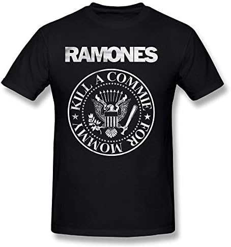 Men Ramones - Kill A Commie Adult Satire Funny Cool Short T-Shirts Tee