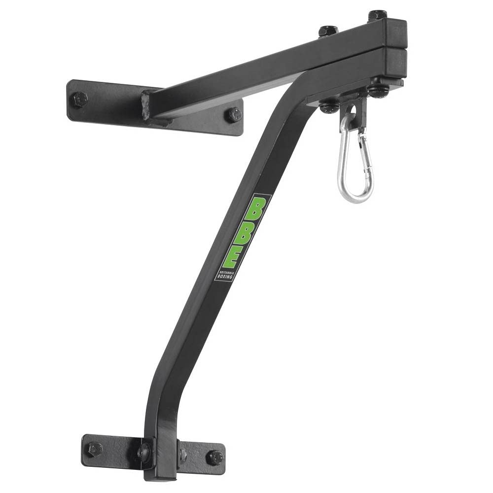 BBE WALL PUNCHBAG BRACKET Unisex Adult Boxing Black