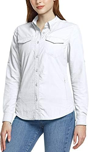 Cqr レディース アウトドアシャツ 登山 キャンプ ハイキング Uvカット 通気性 アウトドア 長袖 シャツ Parapentefamily Com