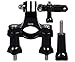 Handlebar Bike Mount for GoPro Action Cameras SeatPost/Clamp for Bicycles. Metal Screws 3-Way Adjustable Pivot Arm, Fits All GoPro Hero6 Hero5 Hero4 Hero3+ Hero3 Hero2 Hero1 HD SJ4000