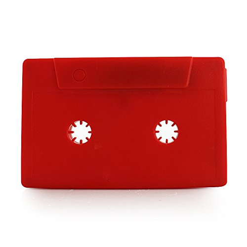 Usbkingdom 8GB USB 2.0 Flash Drive Cassette Tape Shape Thumb Drive Memory Stick Pendrive (Red) - Thumbnail 5