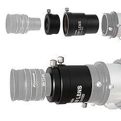 Astromania 2" 2.5X Barlow Lens - Allows The use of