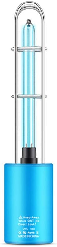Rechargeable UV Germicidal Lamp Ultraviolet UV Light Tube Bulb Disinfection Lamp Sterilization Mites Lights Germicidal Lamp Bulb (B)