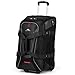 High Sierra AT7 Upright Wheeled Rolling Duffel Bag, Black, 26-Inch
