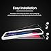 OMOTON [4-Pack] Screen Protector for Iphone 8 Plus/ 7 Plus /6S Plus/ 6 Plus, 5.5Inch - Tempered Glass/ Guide Frame/ Easy Installation