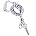 Specialist ID 4 Pack - Cute Polka Dot Fashion Lanyard for ID Badges & Keys - Features Keychain and Trigger Snap Hook ID Clasp - Soft Feel and Safety Breakaway (Assorted Colors)
