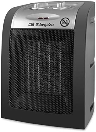 CR 5017, termoventilatore, 1500 W, 2 livelli di potenza, termostato regolabile, sistema di protezione dal surriscaldamento, spia di alimentazione, posizione ventola, nero