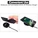 Attom Tech Wireless Charger Qi for iPhone X 8 Plus, Aluminum Qi Wireless Charging Pad Station Mat Base 7.5W for Samsung Galaxy S8,S7,S6,Edge,iPhone X, 8, 8 Plus,7, Nexus, HTC, Nokia, LG G6 (Black)