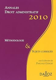 Droit administratif, 2010
