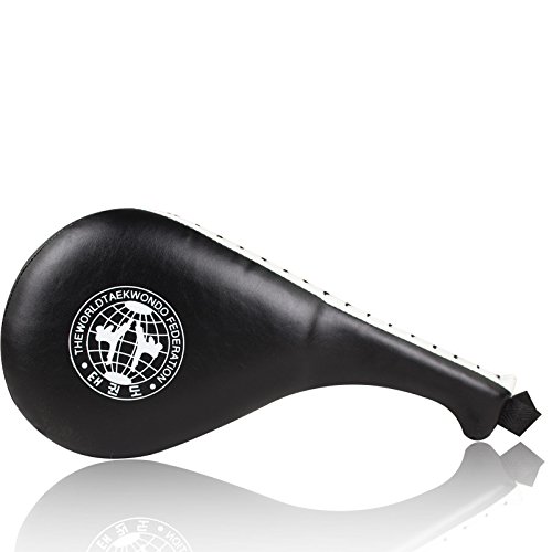 BreaDeep Durable Taekwondo Karate Kickboxing TKD Kicking Pad Practice Kick Target Training -Black - Thumbnail 3