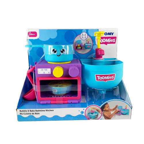 Tomy Toomies Bubble Bake Kitchen - Spielzeugküche für das Bad 4 in 1