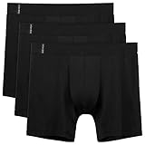 David Archy 3 Pack Men's Athletic Sur-Dry Tech Mesh Sports Boxer Briefs