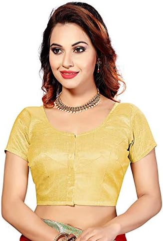 HIRAL DESIGNER Choli Top & Saree Blouse Readymade Indian Silk & All Sari Color Matching Blouse for Women Choli