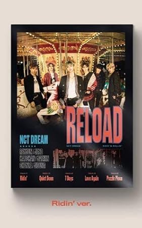 Nct Dream Nct Dream Reload 4th Mini Album Ridin Ver Cd Photo Book Card Tracking Code K Pop Sealed Amazon Com Music