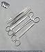 5 PIECES SCISSORS FORCEPS HEMOSTATS NEEDLE HOLDERS DDP INSTRUMENTS