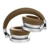 Meters-Music-OV-1-B-Connect-Active-Noise-Cancelling-Over-Ear-Bluetooth-50-Headphones-App-Controlled-Illuminated-VU-Meter-Protein-Leather-aptXTM-HD-Audio-Included-Carry-Case-Charge-Cable-Tan Meters Music OV-1-B Connect, Active Noise Cancelling, Over Ear Bluetooth 5.0 Headphones, App Controlled, Illuminated VU…