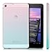 kwmobile TPU Silicone Case for Huawei MediaPad T1 7.0 - Soft Flexible Shock Absorbent Protective Cover - Dark Pink/Blue/Transparent