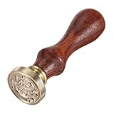 Yonger 26 letter A-Z Alphabet Initial Assorted Color Vintage Retro Classic Sealing Wax Seal Stamp for DIY Scrapbooking Card Making Wedding Decoration Light