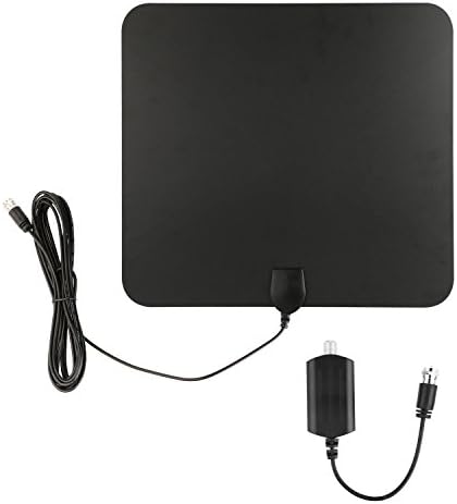 Blimark HDTV Antenna, Digital Signal Antenna with 50 Mile Range 4k/Full HD/Indoor 360 Degree Receiver Leaf and 13.2ft Long Copper Coaxial Cable