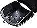 TMS® Black Motorcycle Scooter Luggage Tail Trunk Top Hard Case with Mounting Hardware