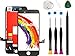 Oli & Ode for iPhone 7 Screen Replacement Kit iPhone 7 Replacement Screen Kit iPhone 7 LCD Screen Replacement Kit LCD Digitizer Assembly with 3D Touch Repair Tools Kit A1660, A1778, A1779 (Black)