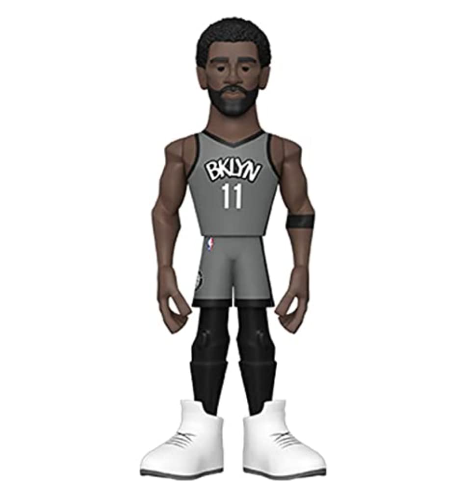 Funko Gold 5" NBA: Nets - Kyrie Irving - (CE'21) - 1/6 Odds for Rare Chase Variant - Collectable Vinyl Action Figure - Birthday Gift Idea - Official Merchandise - Ideal Toy for Sports Fans