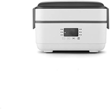 Amazon 白 家庭用車のお弁当 炊飯器 携帯用食品 保温器 ステンレス製食品容器 自己加熱調理 食品を持ち運び 保温ランチジャー オンライン通販